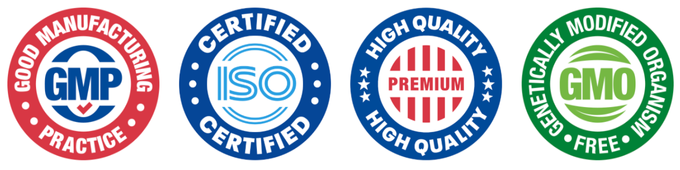 GMP Certified, ISO Certified, High Quality, GMO Free